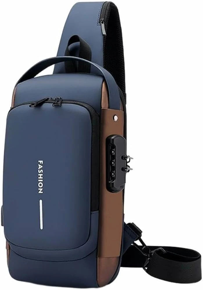 Multifunction Anti-Theft USB Charging Crossbody Shoulder Bag | Stylish, Secure, and Ready for Adventures