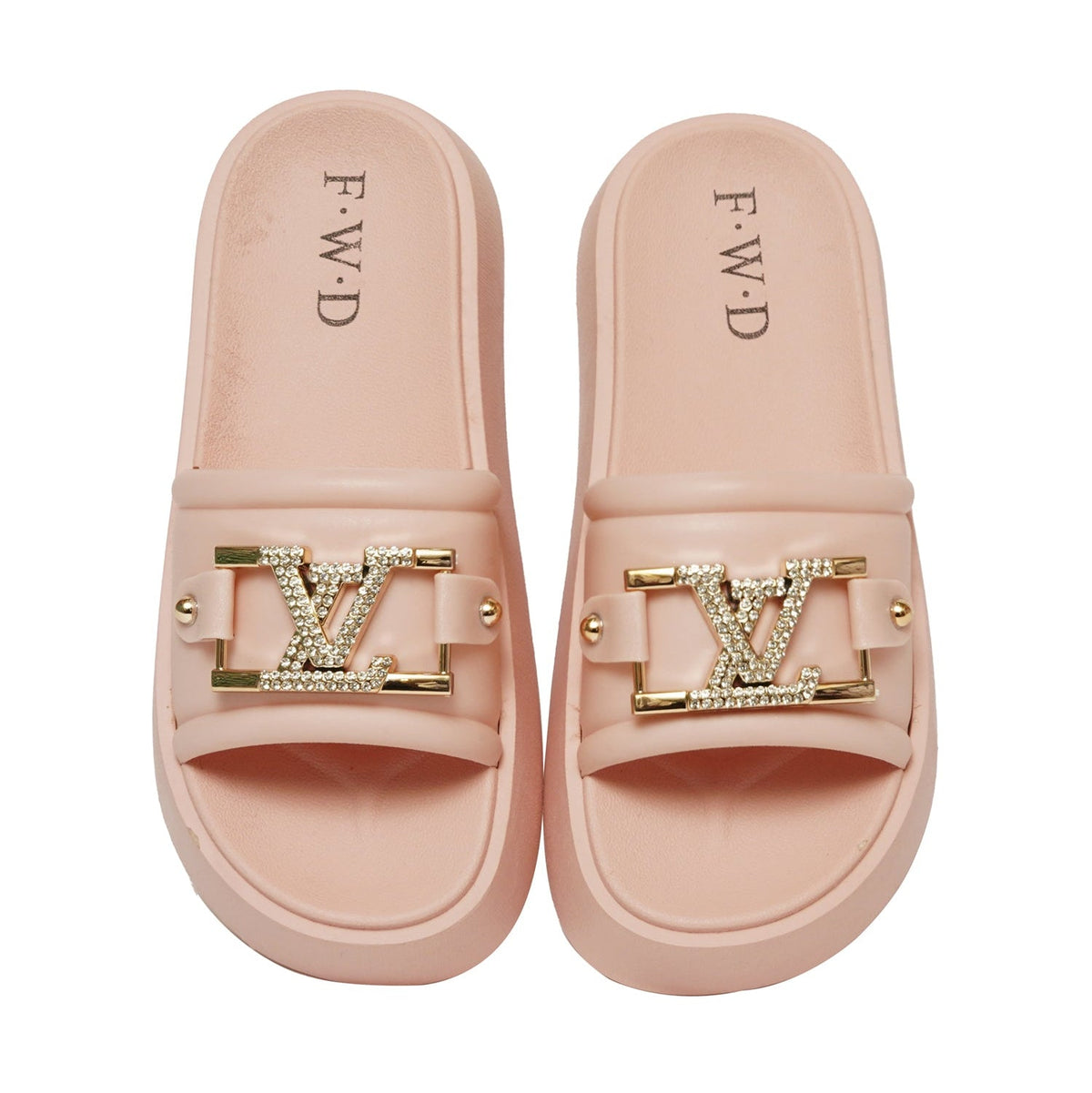 Pink Casual Slippers - Preego