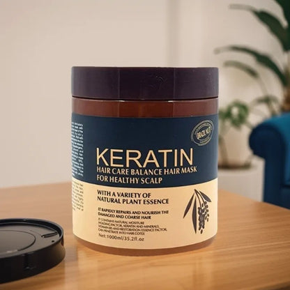 Brazil Nut Keratin Hair Mask – Nourishing Hair & Scalp Treatment | Strengthens & Smooths | 500ml