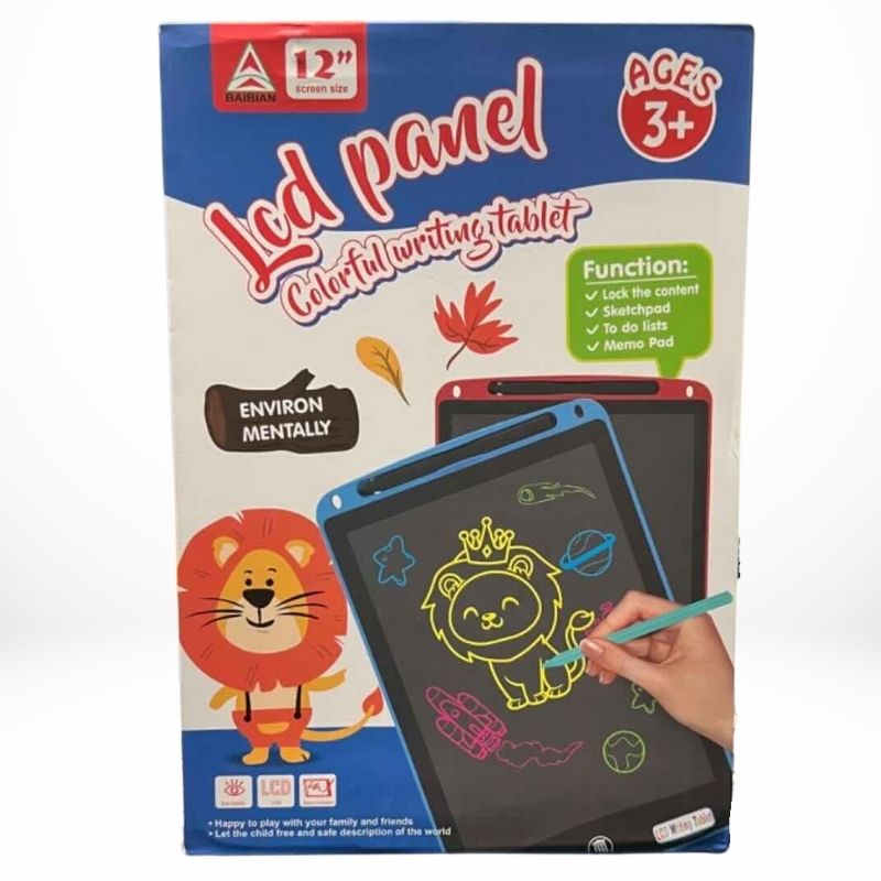 Multi-Color LCD Writing Tablet | Top Quality | Random Colors