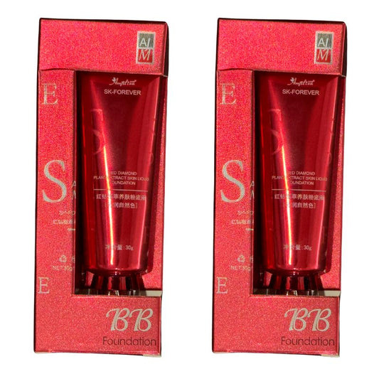BB Waterproof Liquid Foundation | Full Coverage, Matte, Long-Lasting, Oil-Control | 30g (IMPORTED)