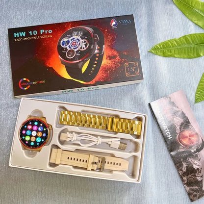 HW10 Pro Smartwatch | 1.52" AMOLED Display | Bluetooth Call | Fitness Tracker | Stylish Design