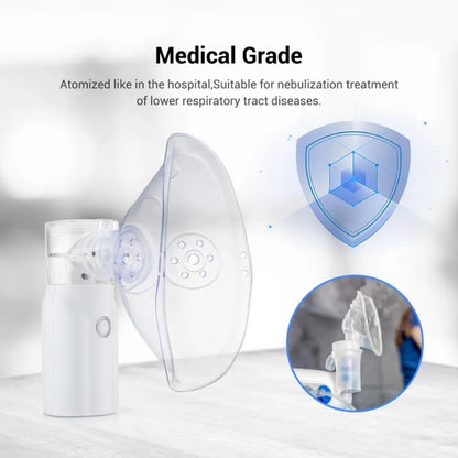 Portable Rechargeable Nebulizer | Inhaler Machine for Kids & Adults (0.5L)