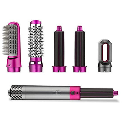 5-in-1 Electric Hair Dryer Brush Kit I Blow Dryer, Straightener, Curler & Volumizer