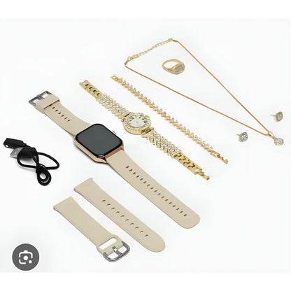 A58 Plus 6-in-1 Smartwatch for Women | Perfect for Gift | Random Color