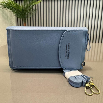 Portable Soft Leather Women’s Crossbody Bag | Wallet & Mobile Phone Purse