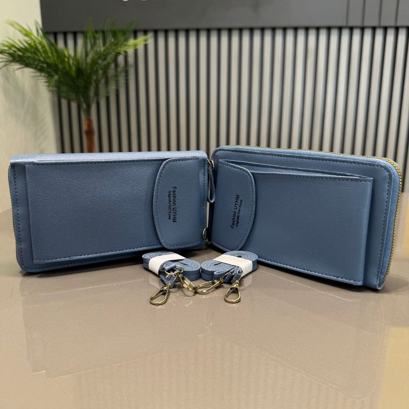Portable Soft Leather Women’s Crossbody Bag | Wallet & Mobile Phone Purse