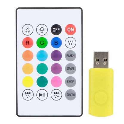 2-in-1 Smart LED Bulb + Bluetooth Speaker | RGB Light + Remote Control