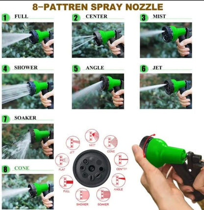 Magic Expandable Hose Pipe 100FT | Lightweight, Tangle-Free with 7-Mode Spray Gun