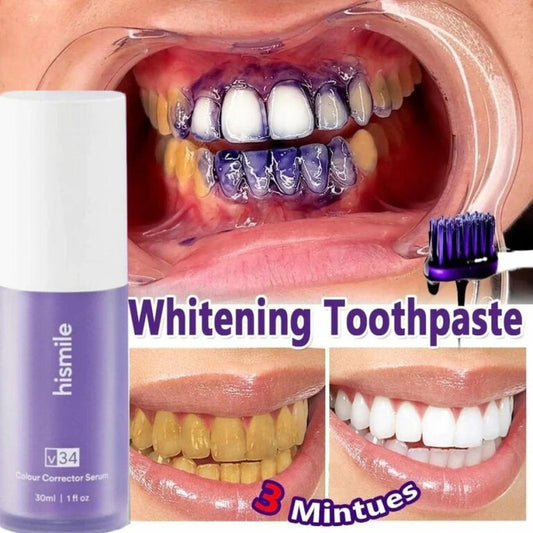Hismile v34 Color Corrector Serum | Instant Teeth Brightening Solution | 30ml
