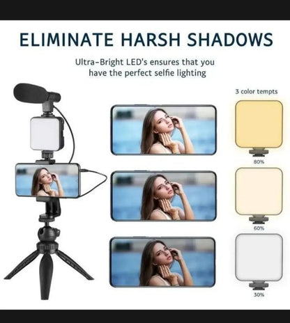 Video Vlog Making Kit With REMOTE Control | Good Quality