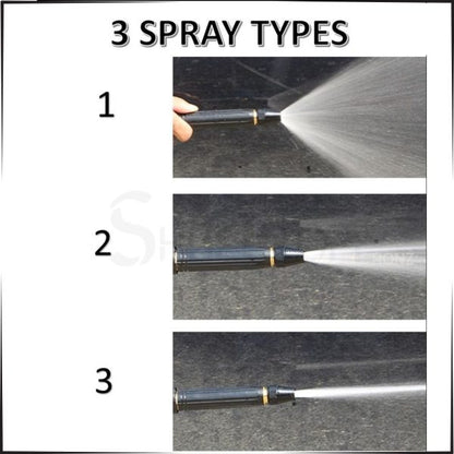 Metal High-Pressure Adjustable Nozzle Water Spray Gun | Durable for Multiple Uses