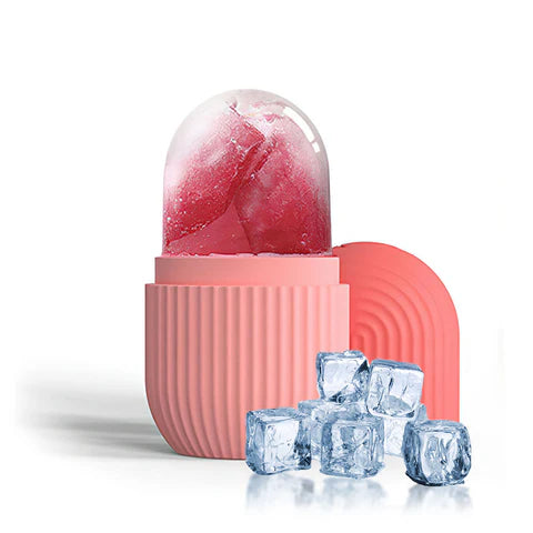 Facial Ice Roller for Face & Body || Shrinks Pores, Soothes Skin, Enhances Glow