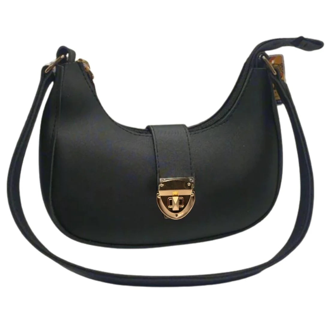 Crescent Luxury Faux Leather Shoulder Bag | Elegant Handbag for Women 5 Colors