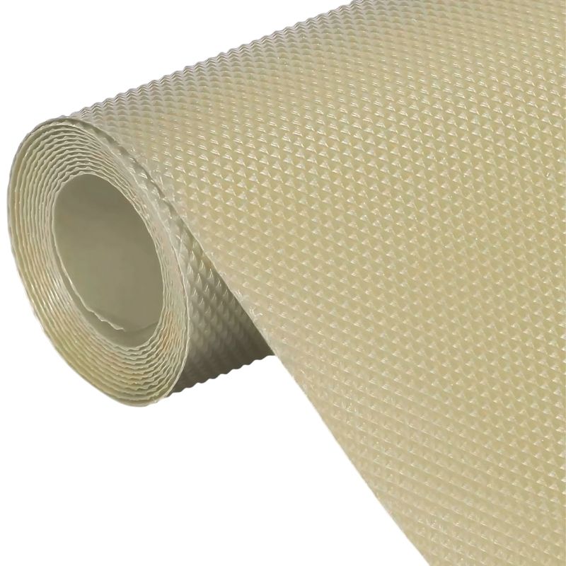 Anti-Slip Fridge & Shelf Mat | Waterproof & Washable Sheet for Kitchen, Drawer, Cabinet Use