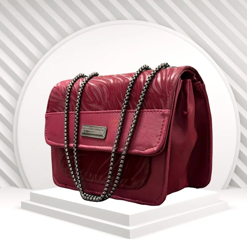 Luxury Women’s Shoulder Bag in Faux Leather ( 5 Colors )