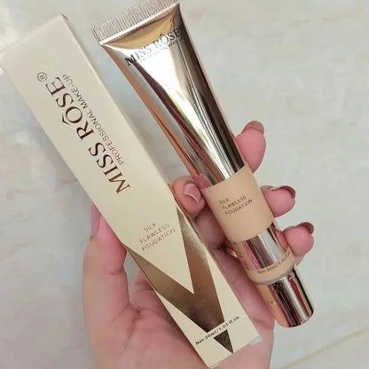 Miss Rose Silk Flawless Foundation | Long-Lasting 5 Shades (IMPORTED)