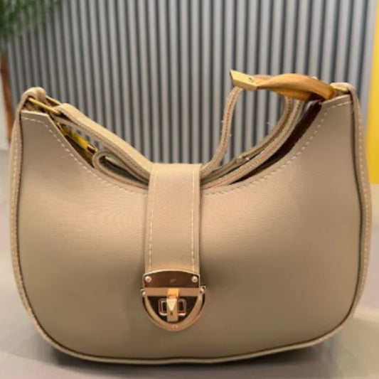 Crescent Luxury Faux Leather Shoulder Bag | Elegant Handbag for Women 5 Colors