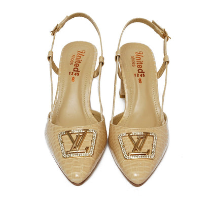 Skin LV Buckle Sandals - Preego