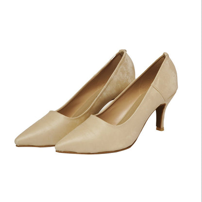 Velvet Skin Color Heels! - Preego