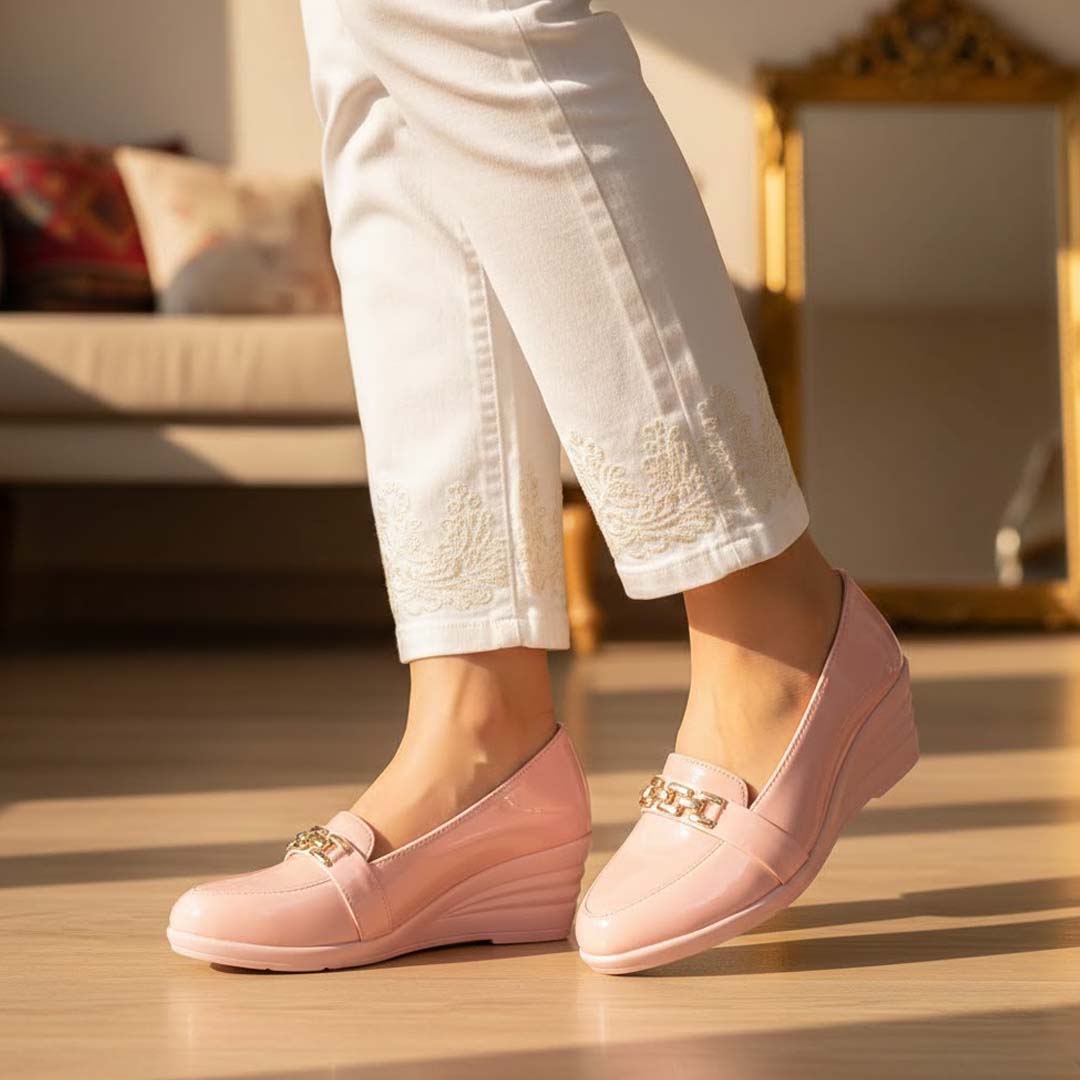 Wedge Pumps ( Pink ) - Preego